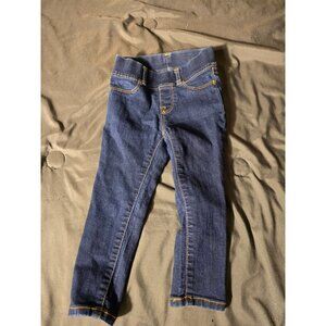 Gap Girls Denim Jeans Jeggings Stretch Size 2T Dark Wash Stretch